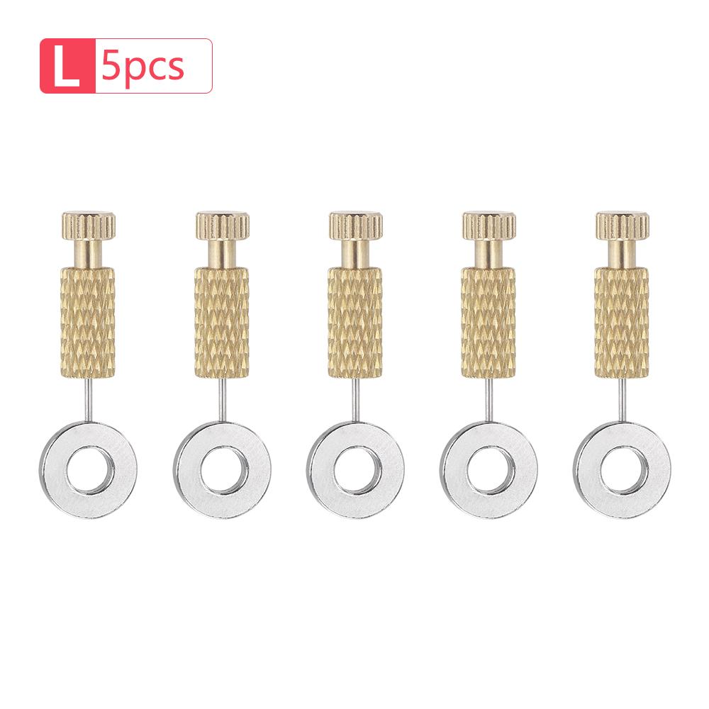 5pc/set Leather Sewing Needle Positioning Tool, Fixing Stitch Locator, DIY Leather Edge Locking Suture Located Needles