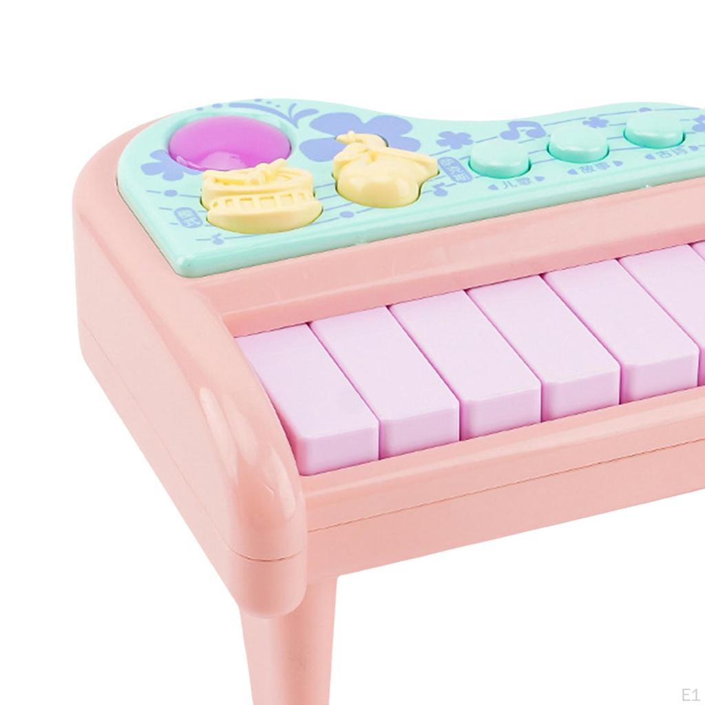 Baby Music Piano Toy Sensory Birthday Gift with Light Sounds Electronic for Boys