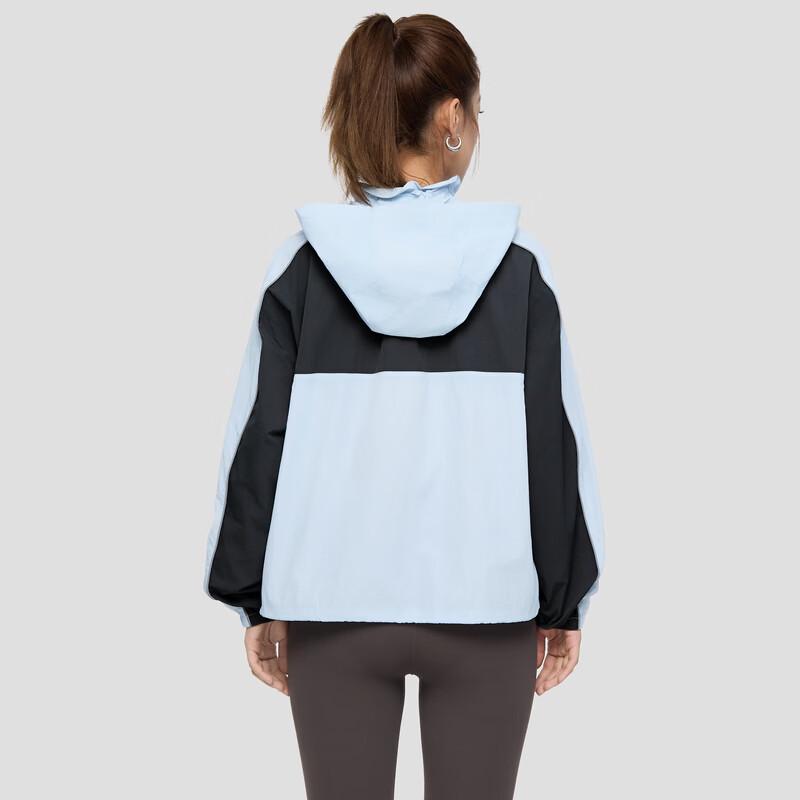 GAP Unisex Sun Protection Color Block Logo Hoodie