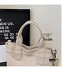 2025 Spring Japanese Style Casual Crossbody Bucket Bag - Trendy Commute Shoulder Tote