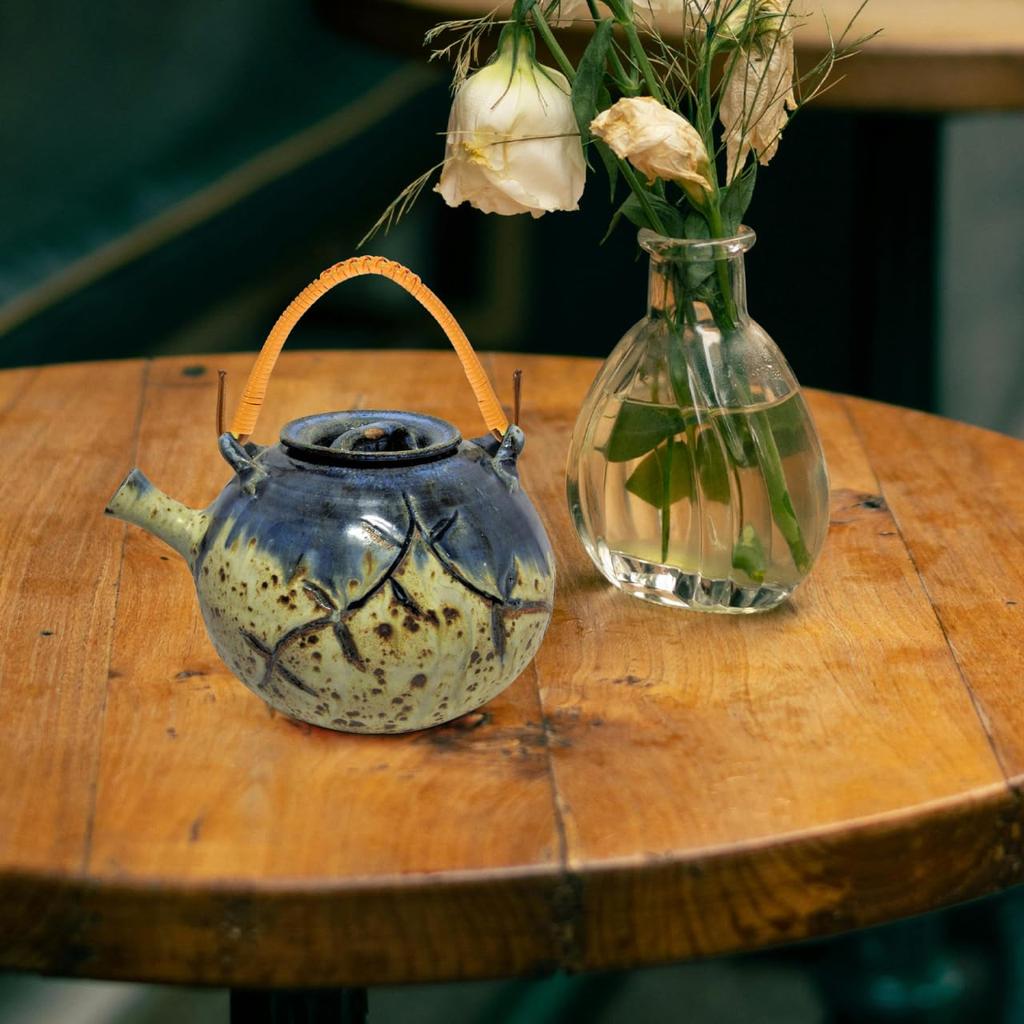 Mipcase Replacement Teapot for Ceramic Kettles and Suitable for Tea Home and Commercial Set of 2 Handles, U-Shaped, Non-Slip, Heat-Resistant, Teapots,