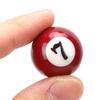 Eco‑ Friendly Resin Mini 2.5CM Children Billiard Ball  Pool Table Accesssory Billiard Table Accesssory