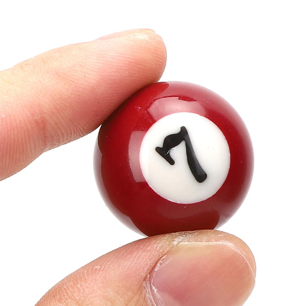 Eco‑ Friendly Resin Mini 2.5CM Children Billiard Ball  Pool Table Accesssory Billiard Table Accesssory