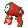 Christmas 10-Hole Automatic Bubble Gun Toy - Electric Gatling Bubble Machine for Kids