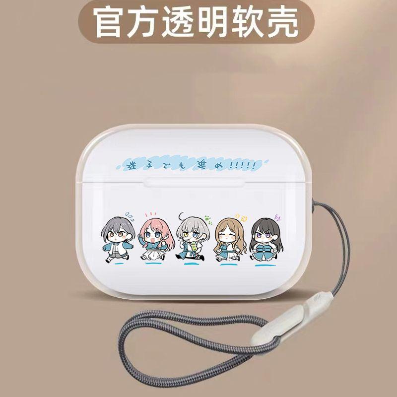 

Беспроводные Bluetooth Наушники Чехол Pro2 Поколение Прозрачный 3 Поколение Минималистичный Мультяшный Уникальный Нишевый Стиль Мужской и Женский Модный Мягкий Чехол Apple Airpods Pro Cartoon player mygo