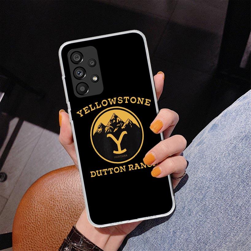 Yellowstone TV Show Phone Case For Samsung Galaxy A52 A32 A22 A12 A51 A31 A50S A30S A20S A10S Note 20 Ultra 10 Plus S10 A72 A71