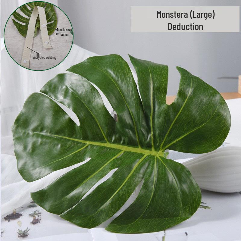 Nordic Plant-Inspired Curtain Tiebacks - Decorative Clips & Straps for Home Windows