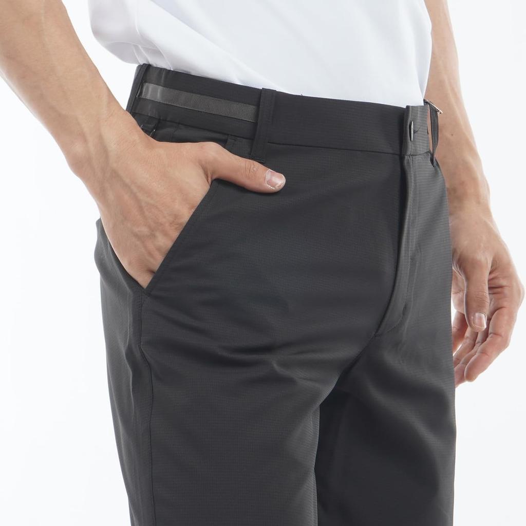 Admiral Golf Men's ADMA541 Uchimizu Shorts, Black