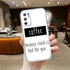 NH16 Coffee Time Transparent Phone Case for Motorola Moto G40 G04 G05 One Ace Action  Fusion + Plus Hyper Macro Vision Zoom