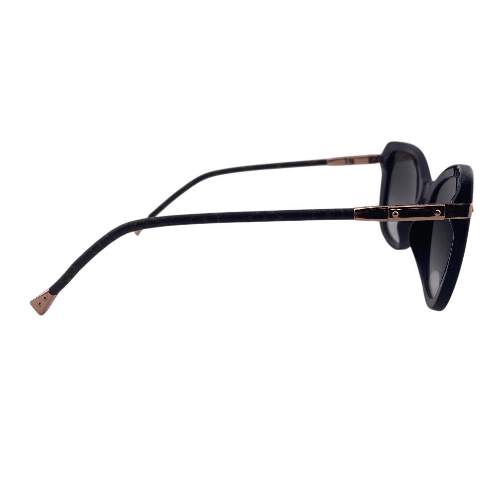 LOUIS VUITTON Z0781E Gold Plated Charlotte sunglasses black Gold Plated Used