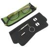 Square reading glasses that hang around the stylish senior lightweight TR90 blue light coated lenses power [CACALU] neck, glasses, material, cut,