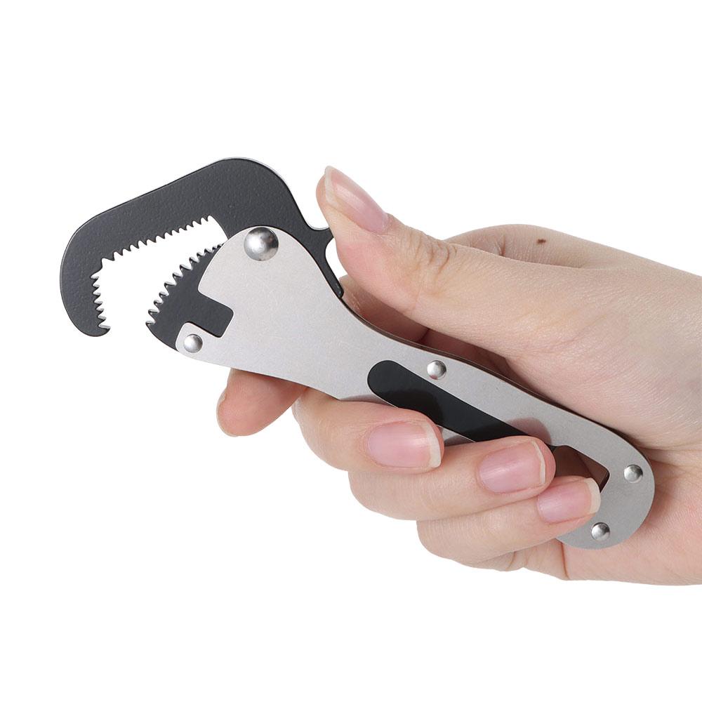 For Tight Spaces 2 In 1 Wrench Tool Hand Tools Adjusting Wrench Micro Stubby Pipe Vise Wrench