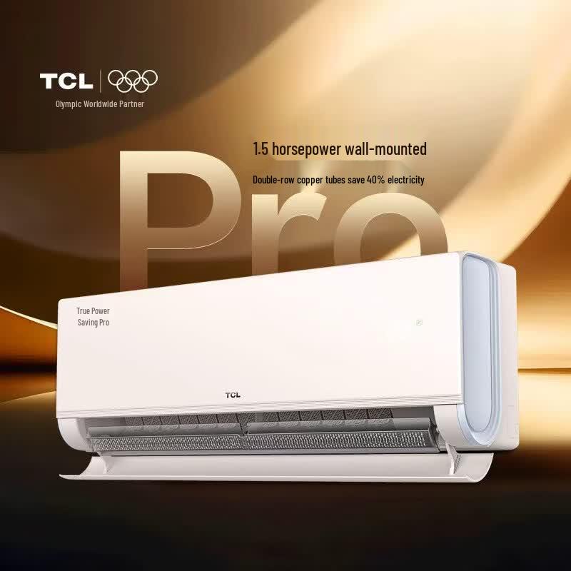 TCL True Power Saving Pro Gen 2 Wall-Mounted Smart Inverter Air Conditioner CN plug (adapter included)
