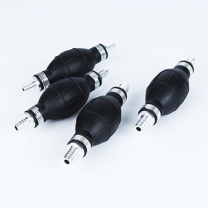 Universal Fuel Pump Rubber Manual Liquid Oil Transfer Pump Petrol Diesel Hand Primer Bulb for Car Marine Outboard 6/8/10/12mm