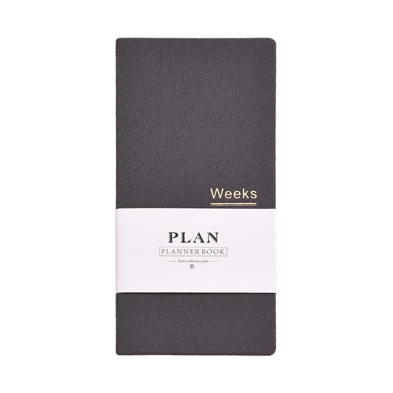 Weekly Plan Book: Self-Fillable Date Squares, Diary, and Self-Discipline Journal