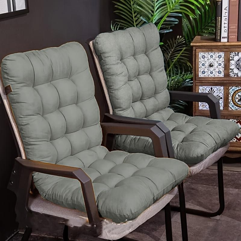 Lounge Chair Cushions - Comfortable And Soft, Full Back Support Fabric Seat Cover, Suitable for Patio Furniture, Outdoor Seats And Indoor/Outdoor Use