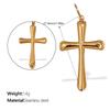 Vintage Cross Pendant Necklace Female Niche Design Hip Hop Fashion Pendant Jewelry Female