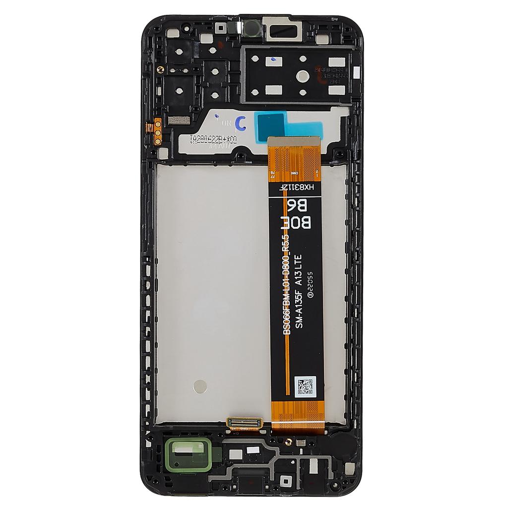 Für Samsung Galaxy A13 4G A135 Grad S OEM LCD-Bildschirm und Digitizer-Baugruppe+Rahmen Teil (ohne Logo)