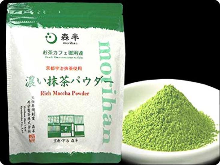 Morihan Commercial-Grade Strong Matcha Powder, 500g Bag (Matcha, Frosted Sugar)