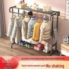 Vertical Clothes Drying & Coat Rack for Balcony or Bedroom