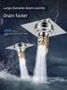 Floor Drain Deodorizer, Bathroom Anti-Odor Filter, Sewer Anti-Backflow, Anti-Insect, Anti-Mosquito Drain for Bathroom