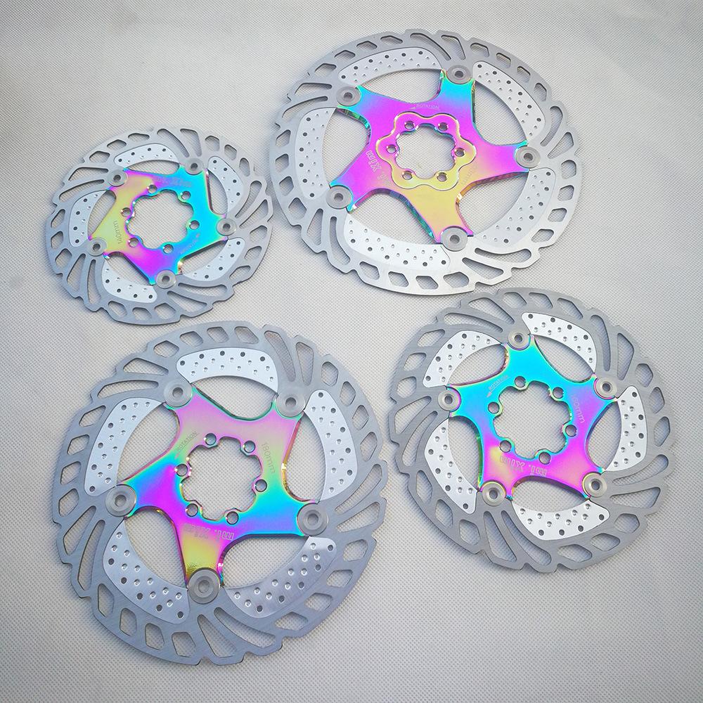 Mountain Bike Cooling Floating Disc Brake Rotor & Pads 140-203mm