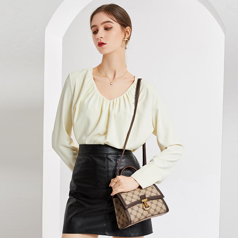 2023 nowych moda lato Vintage torba Crossbody torba dojazdowa na jedno ramię przenośna mała torba kwadratowa kobieta