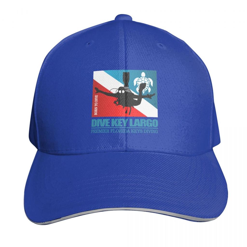 Dive Key Largo (DF) Baseball Cap Fishing Caps Unisex Cosplay Hats On Offer Fishing Hat Womens Unisexs