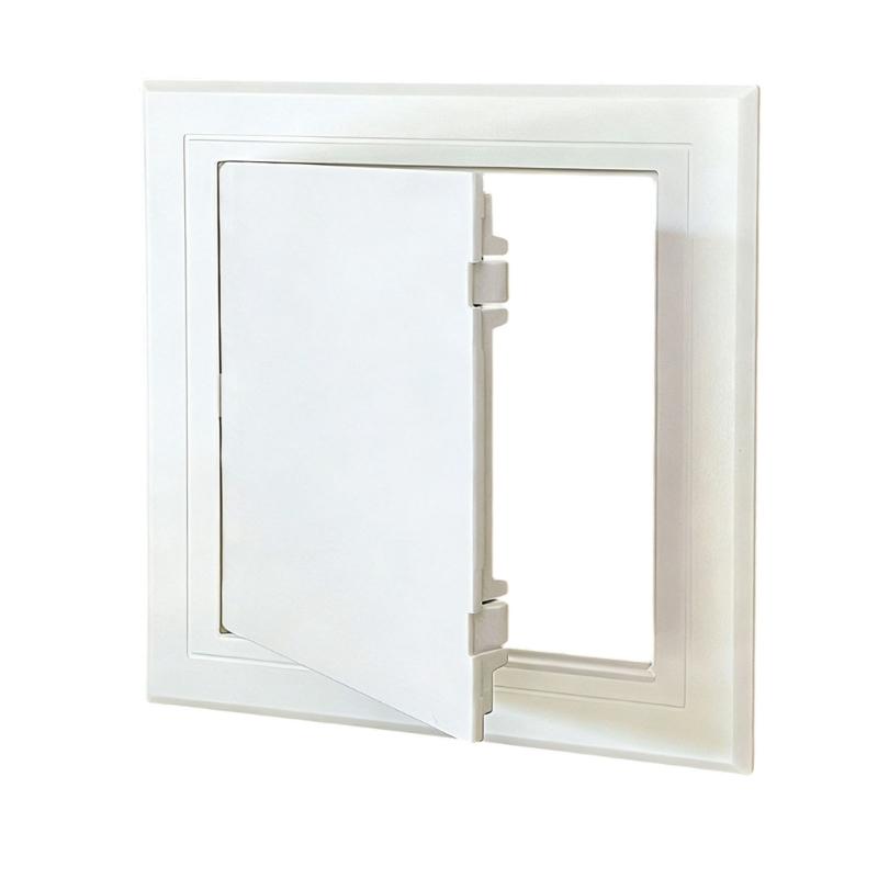 Removable Access Panel Cover For 120x120mm Opening Featuring Detachable Door And Side Mechanism Perfect For Electrical And Plumbing Maintenance