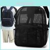 Mesh Hollow Student Backpack With Waterproof Design For School And Travel