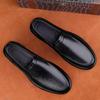 Handmade Genuine Leather Men Casual Shoes Comfortable Slip On Loafers Elegantes Moccasins New Arrival Man Walking Business Shoes