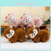 Cute Deer Cartoon Plush Toy Lovely Stuffed Animal Boys Soothing Gift Birthday