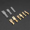 Wire Crimp Terminals Set 2.8/4.8/6.3mm Copper Male Female Wire Spade Connectors with Insulated Sleeve Electrical Conector Box