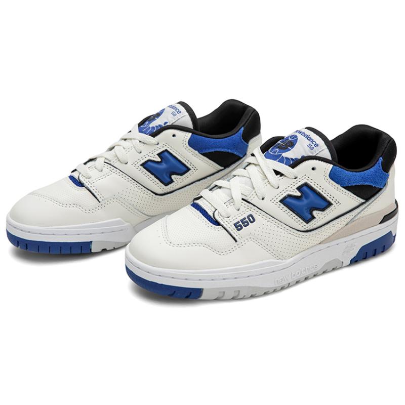 New Balance 550 Sea Salt Team Royal Sneakers BB550VTA