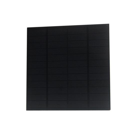 

Солнечная панель Yousheng 4,4 Вт 12 В Монокристаллическое солнечное зарядное устройство 9-12 В Аккумуляторы Уличные камеры наблюдения Автомобильный аккумулятор Солнечная панель чёрный