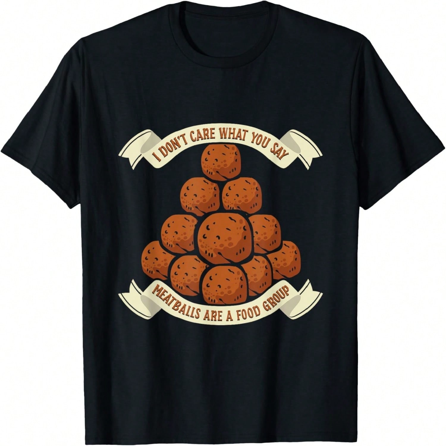 Meatball Italian Food T-Shirt S разноцветный
