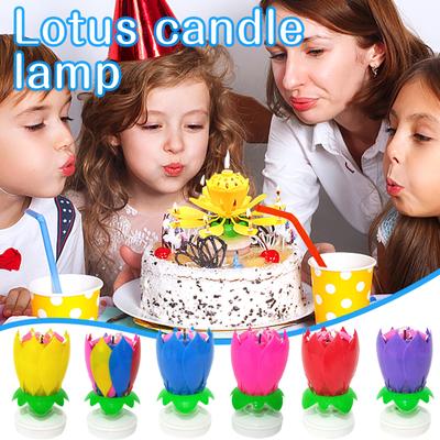 Blumenkerze LED Festliche elektrische Blumenkerzen Visueller Effekt Festes Paraffin Einzigartig Kreativ