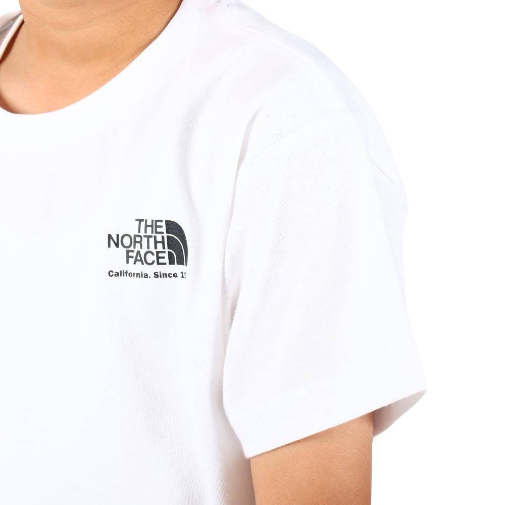 North Short Sleeve Historical Logo Tee Unisex UV Care Organic Cotton White 140 [The Face]