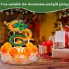 Shenron Figure Dragon Set -Shenlong Dragon Statue+3.6cm Crystal Ball+Acrylic Base,Perfect for Display and Collection,Great Gift for Enthusiasts