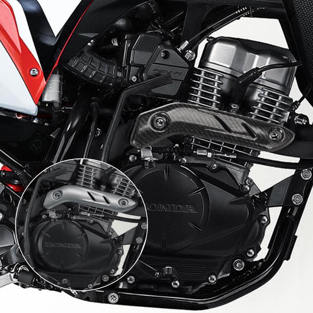 CRF150L Carbon Fiber Motorcycle Exhaust Heat Shield Guard