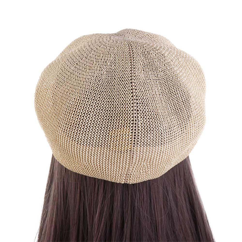 Solid Color Retro Summer Girl Korean Style Octagonal Hat Women Mesh Berets Navy Hat Painter Cap
