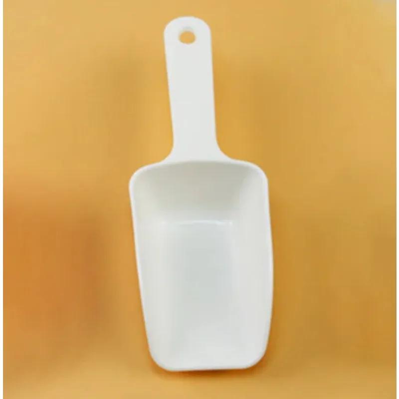 

Multi-Purpose Plastic Kitchen Ice Scoops Bar Scoop for Canisters Flour Powders Dry Foods Candy Pop Corn Coffee Beans белый