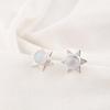 Rainbow Moonstone Earrings Gemstone Jewelry, 925 Solid Sterling Silver Earrings, Gift For Women Handmade Earrings