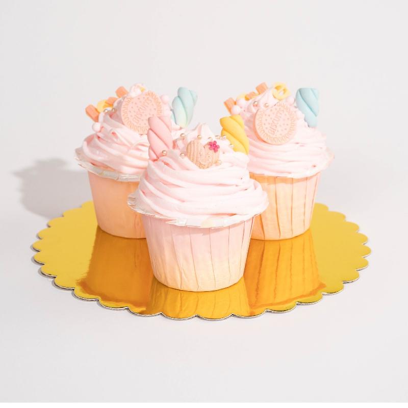 10 Pcs Cake Boards With White Golden Cake Rings, Cardboard With 6/8/10/12 Inch Cake Base, Suitable For Baking Cakes