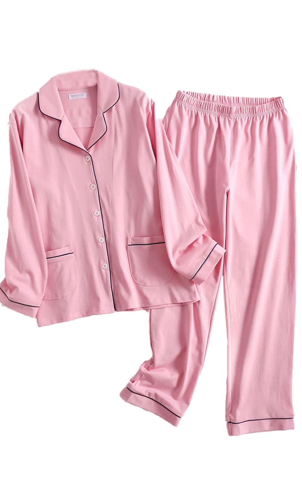 

Cotton Perfect for Spring and Comfortable Long Size Women s 100% Pajamas, Warm, Autumn, Open-Front, Moisture-Wicking, Quick-Drying, Loungewear, розовый