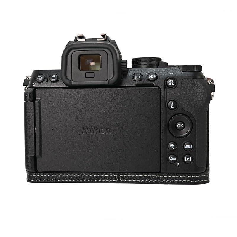 SIUTATDSH Camera Compatible with Nikon Z and Mark II Includes a Camera and Portable Tripod and Includes Battery Case, Silver-Tone Leather, Z50II, 50,