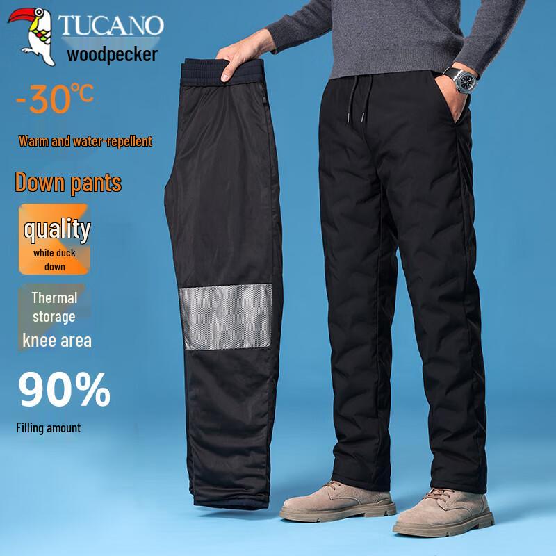 

TUCANO Мужские пуховые зимние брюки прямого кроя L