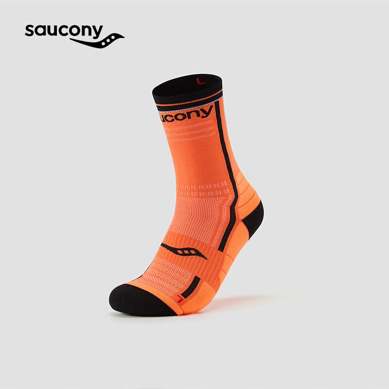 Saucony Unisex Spring/Summer Sports Mid-Calf Socks L