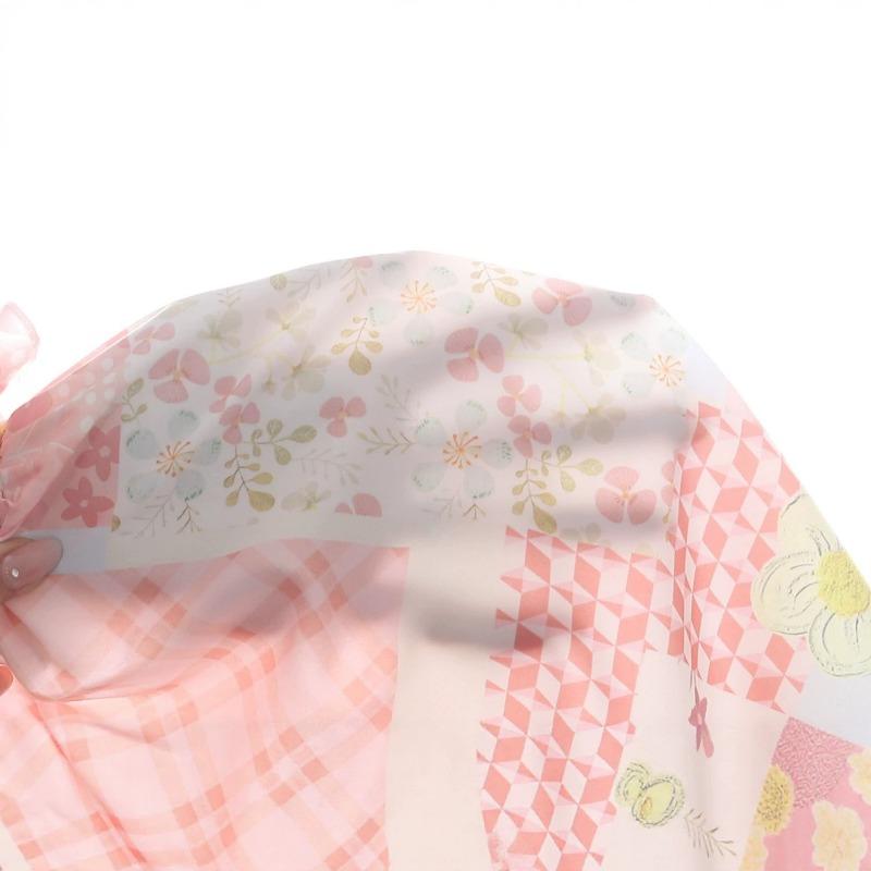 Korean Style Sweet Floral Puffy Princess Summer Dress For Little Girls