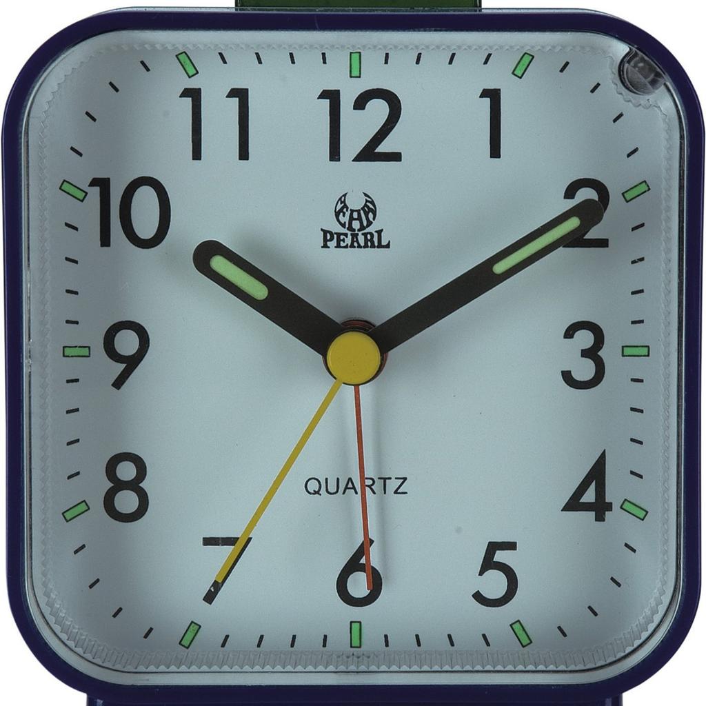 Portable Small Alarm Clock Fashion Silent Alarm Clock Bedside Clock Pearl Star Children's Study Alarm Clock